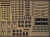 Fujimi 433172 TOKU-99 EX-1 Photo-Etched Parts for IJN Heavy Cruiser Ibuki 1/700
